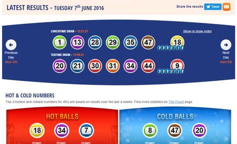 teatime yesterday results 2023
